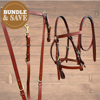 Bally Tack Leather Show Set- Quinn