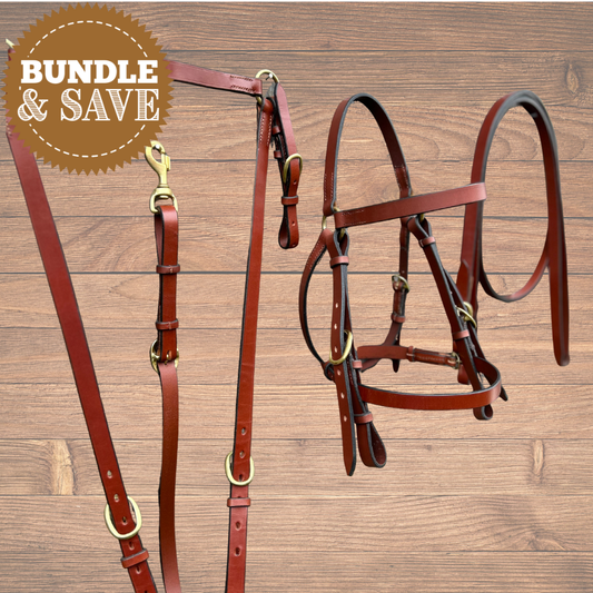 Bally Tack Leather Show Set- Quinn