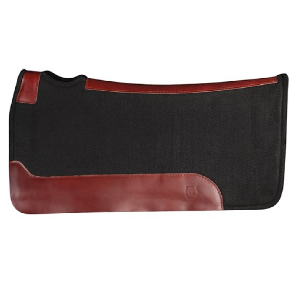 Fortworth Felt Saddle Pad-Black