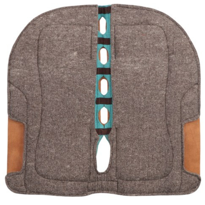 Fortworth Felt Saddle Pad-Turquoise