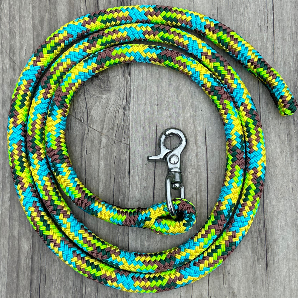 New ! Bally Tack Rope Cattle Nose Leader-Sunflower