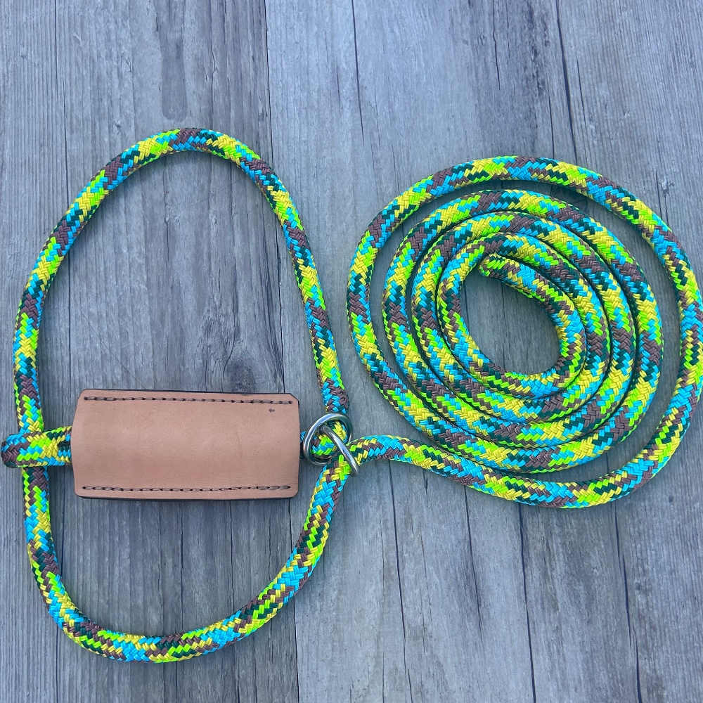 New ! Bally Tack Rope Ajustable Cattle Halter-Breaking-Sunflower