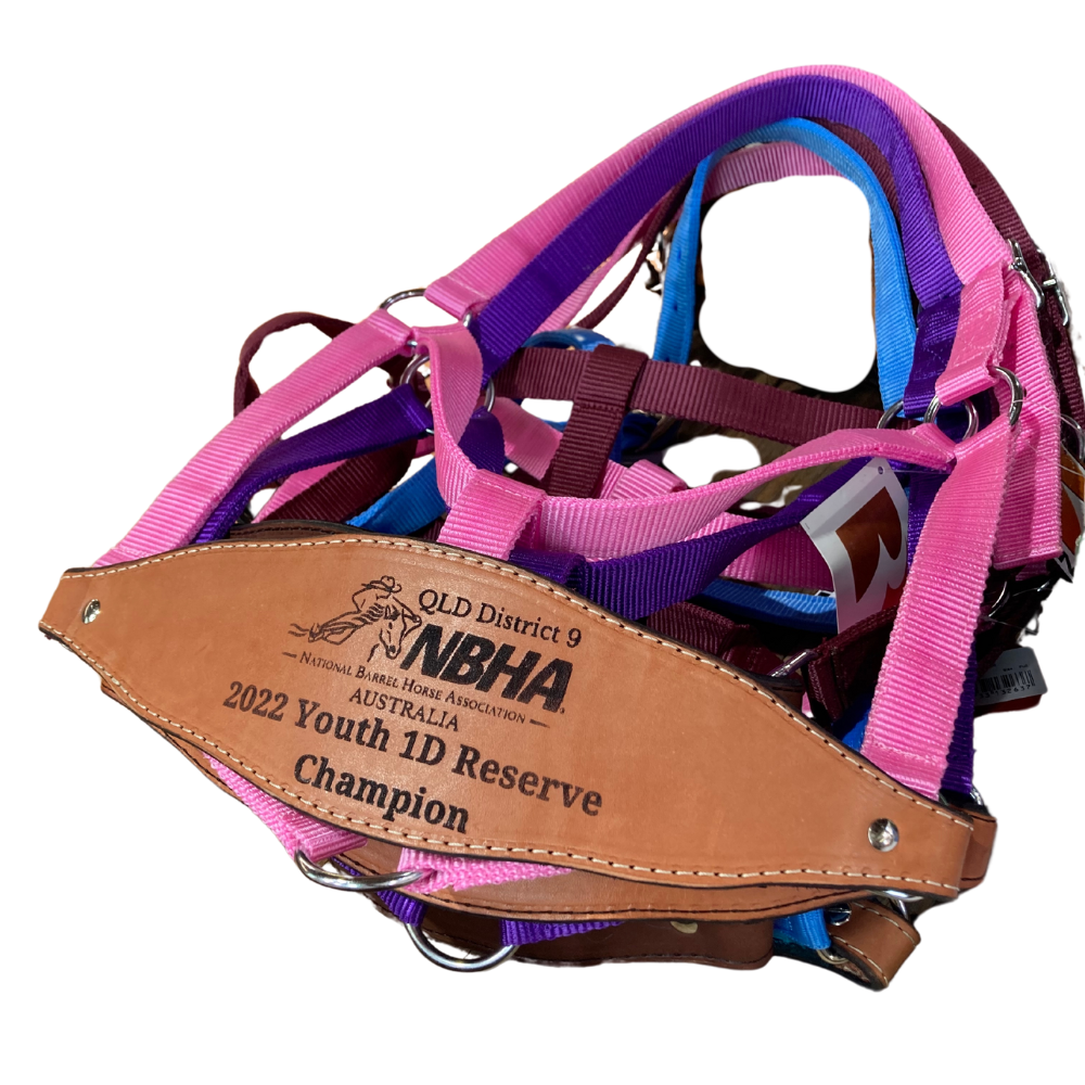 Bally Tack Web Trophy Halter