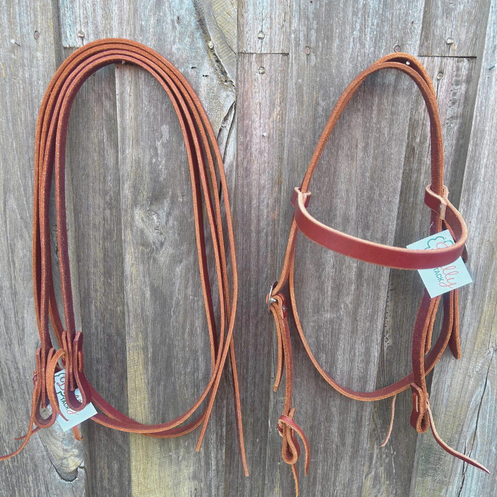 Bally Tack Western Set -Brown