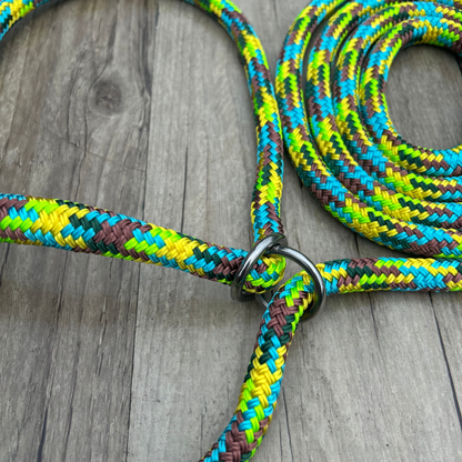 New ! Bally Tack Rope Adjustable Cattle Halter-Sunflower