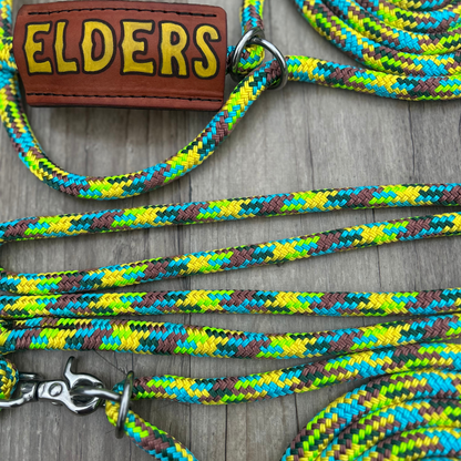 New ! Bally Tack Rope Cattle 3 piece Set-Custom Nose- Sunflower