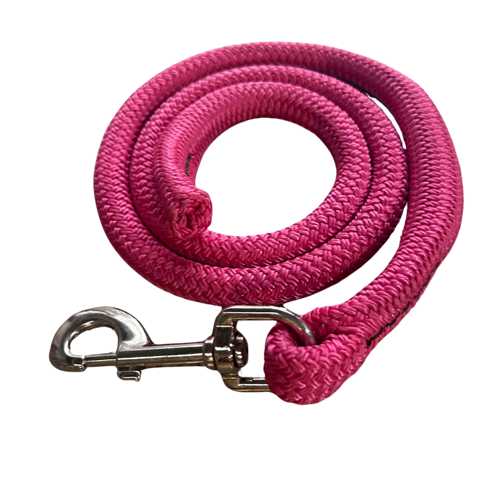 Bally Tack Rope Dog Lead-Pink