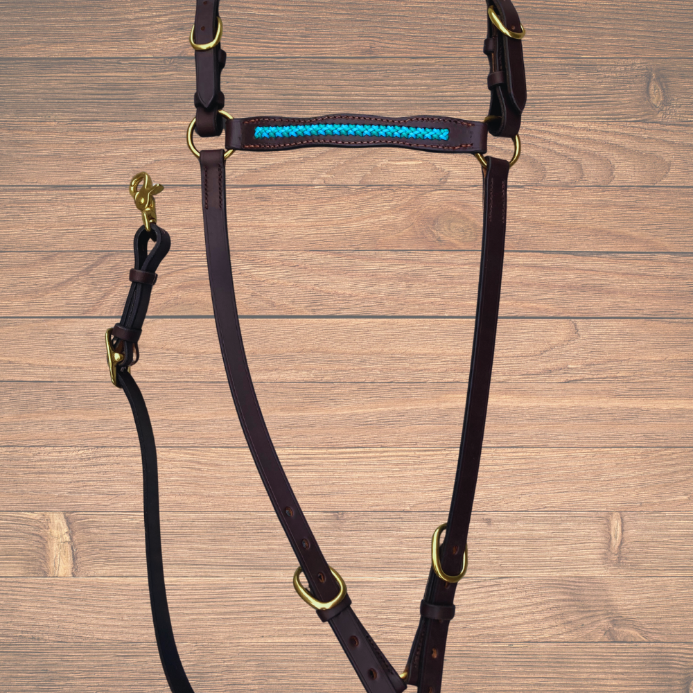 Bally Tack Leather Breastplate- Fiona