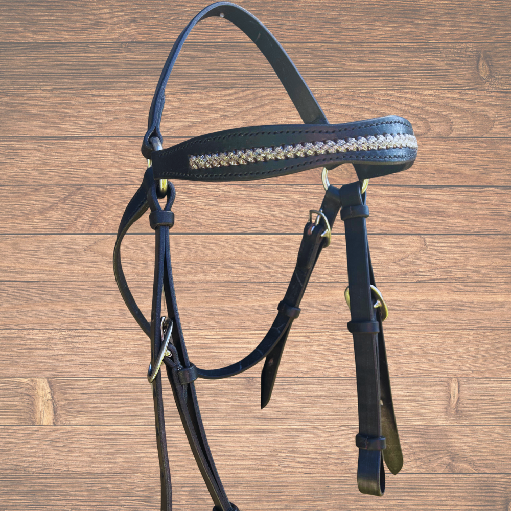 Bally Tack Leather Bridle- Fiona