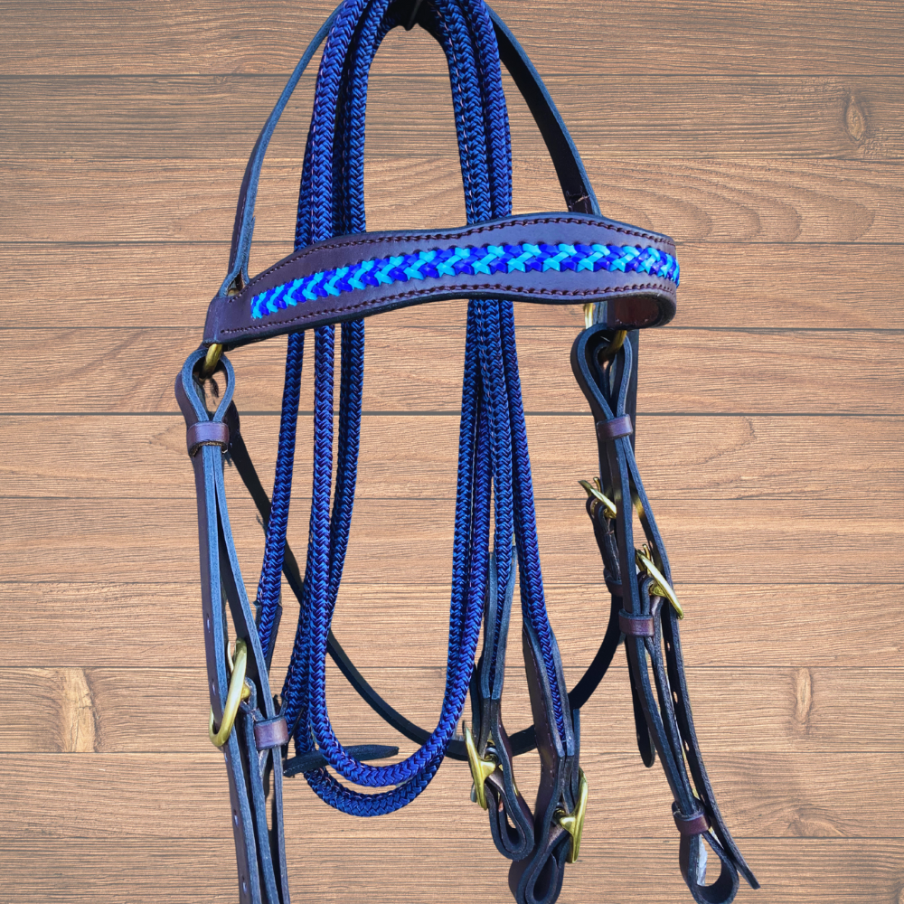 Bally Tack Leather Bridle- Fiona