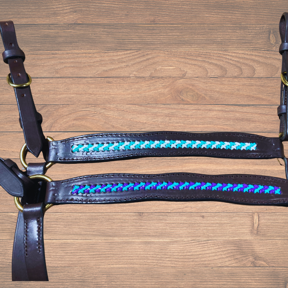 Bally Tack Leather Breastplate- Fiona