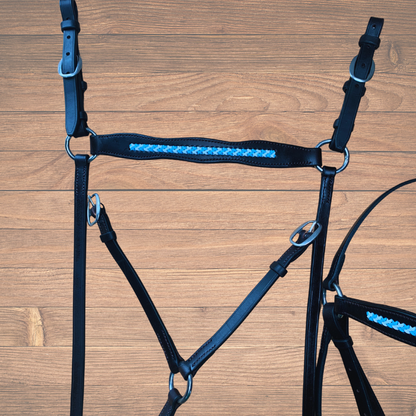 Bally Tack Leather Breastplate- Fiona