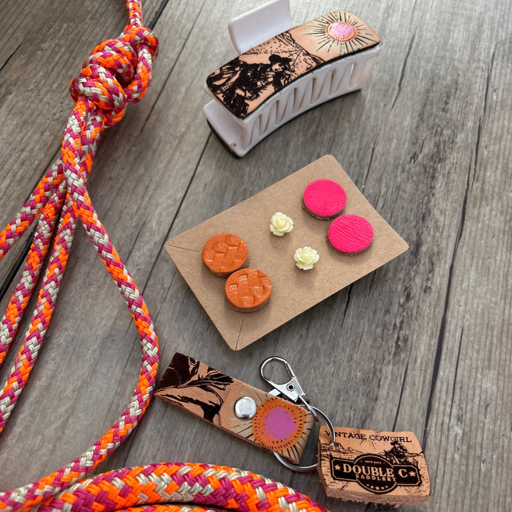 New ! Bally Tack Gift Box-Vintage Cowgirl