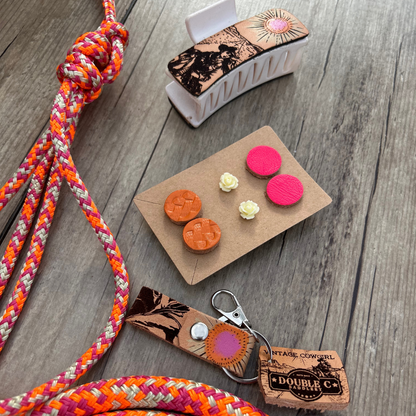 New ! Bally Tack Gift Box-Vintage Cowgirl