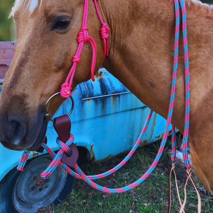 Bally Tack Rope Split Reins-Slobber Straps-Cowgirl Candy