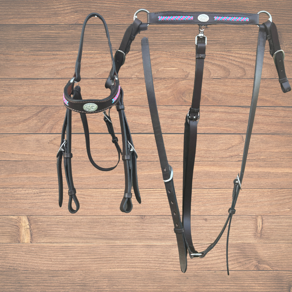 Bally Tack Leather Show Set- Nora