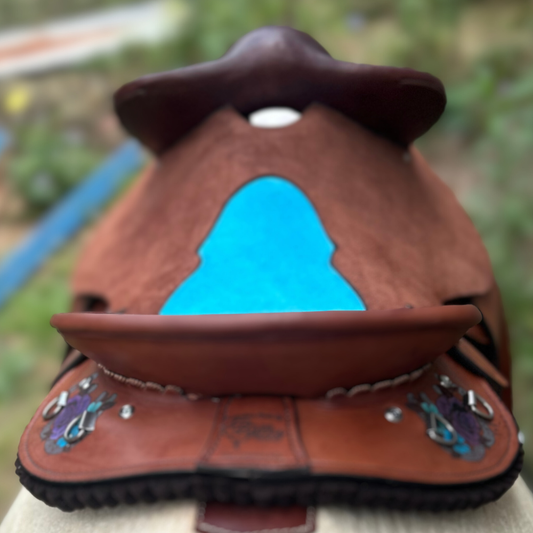 Bally Tack Leather Fender Saddle - Nora