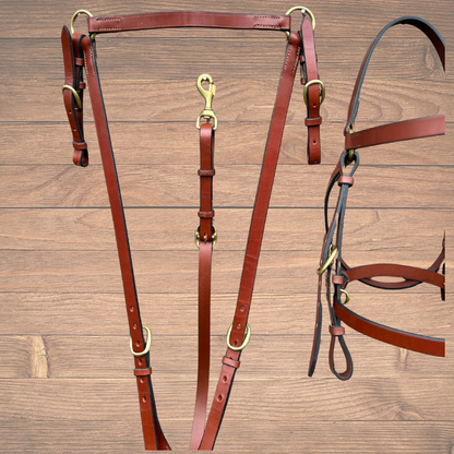 Bally Tack Leather Show Set- Quinn