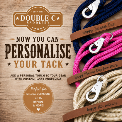 Bally Tack Rope Lead with Clip - Navy 12mm