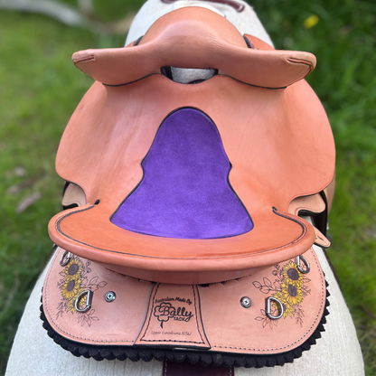 Bally Tack Leather Fender Saddle - Nora