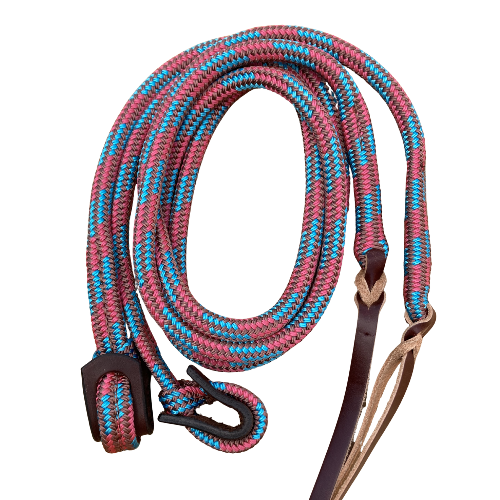 Bally Tack Rope Loop Reins-Cowgirl Candy-PREORDER