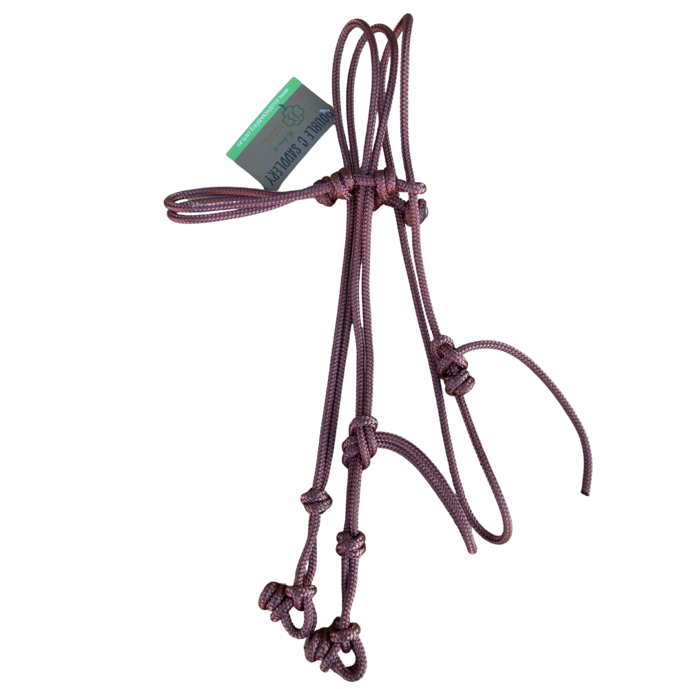 Bally Tack Rope Bridle - Brown