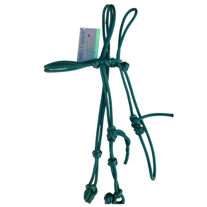 Bally Tack Rope Bridle - Green