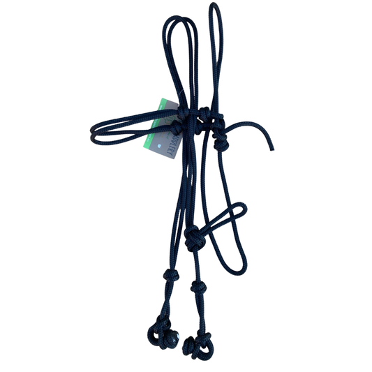 Bally Tack Rope Bridle - Navy
