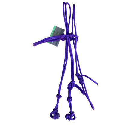 Bally Tack Rope Bridle - Purple