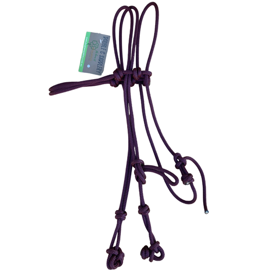 Bally Tack Rope Bridle - Wine