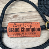 Bally Tack Rope Adjustable Cattle Halter-Trophy