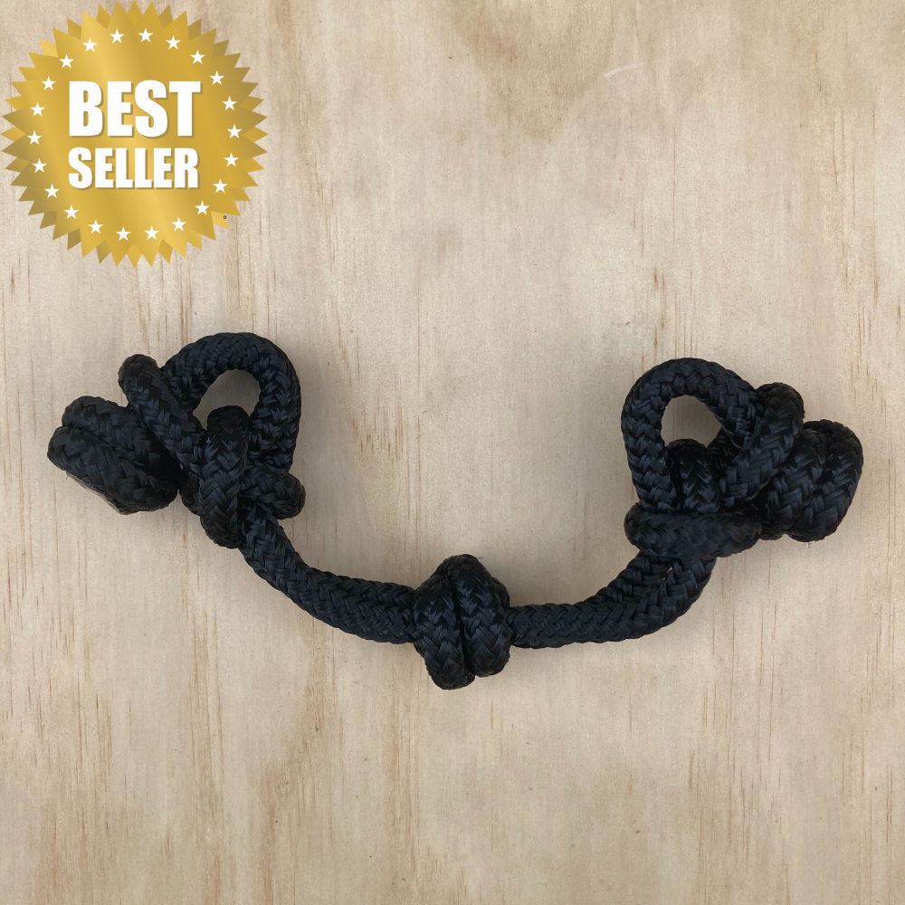 Bally Tack Rope Chin Strap - Black