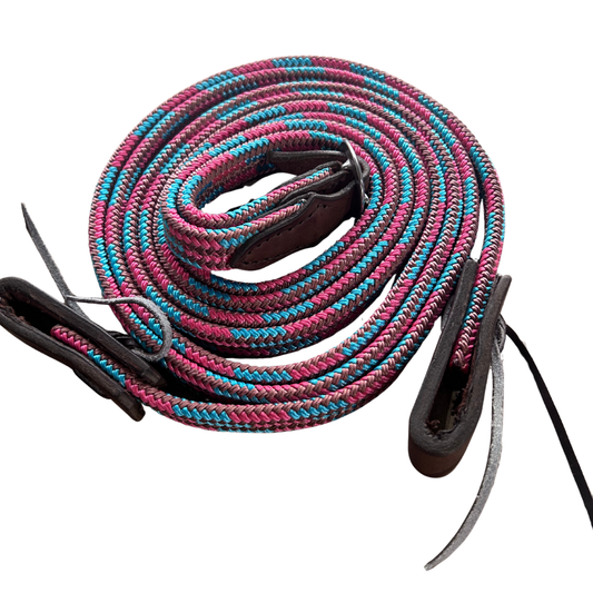 Bally Tack Joined Reins- Cowgirl Candy