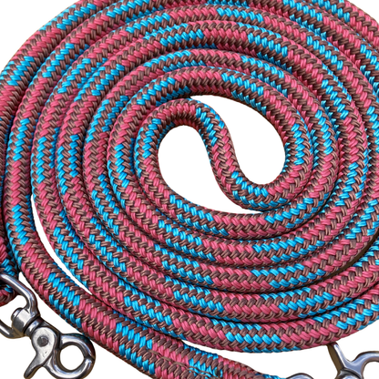 Bally Tack Rope One Reins with Clips-Cowgirl Candy-PREORDER