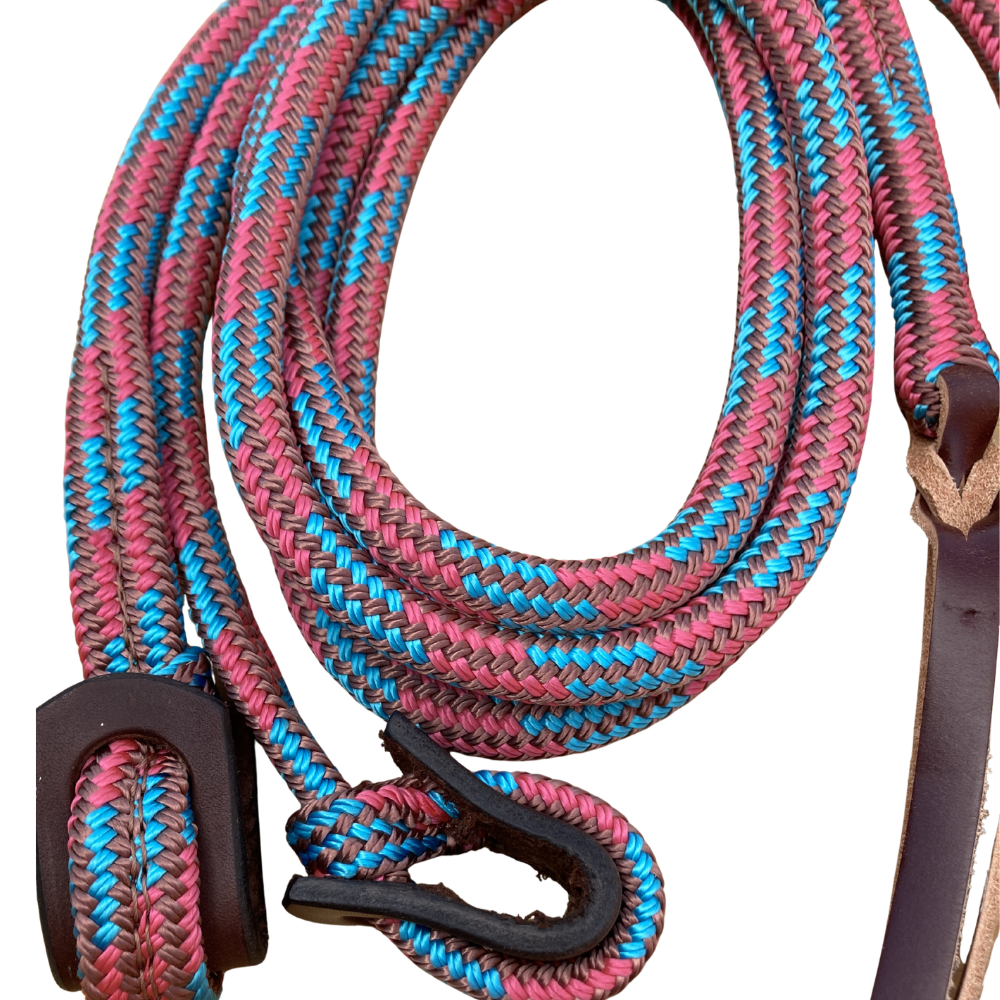 Bally Tack Rope Loop Reins-Cowgirl Candy-PREORDER