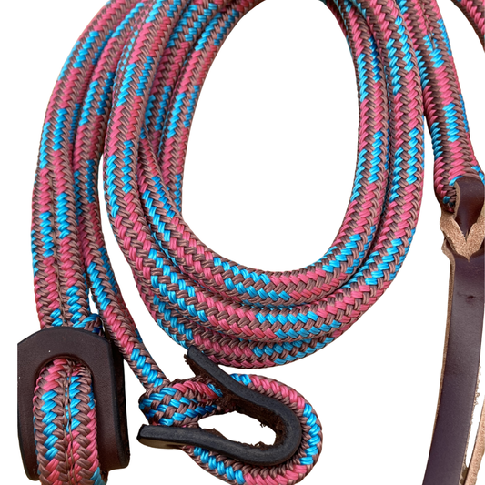 Bally Tack Rope Loop Reins-Cowgirl Candy-PREORDER