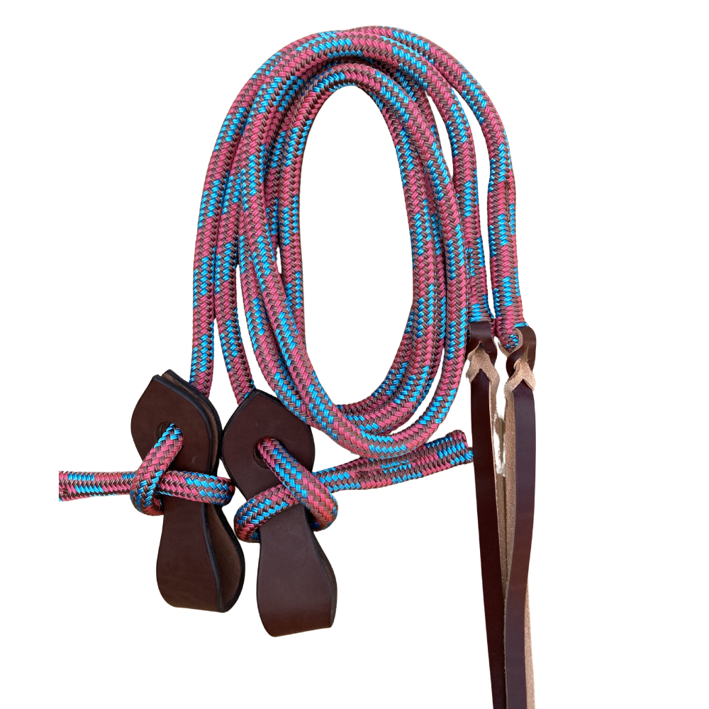 Bally Tack Rope Split Reins-Slobber Straps-Cowgirl Candy