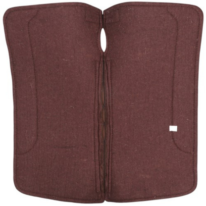Fortworth Merino Wool Felt Saddle Pad-Brown