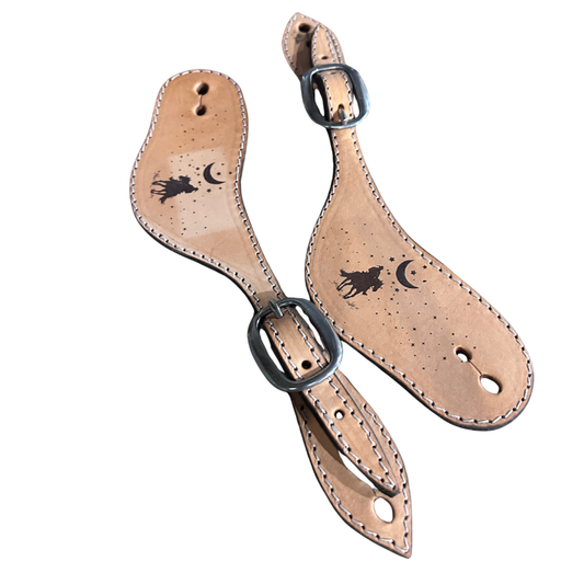 Bally Tack Spur Straps- Midnight Sky