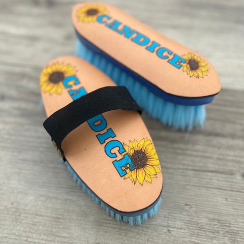New ! Grooming Brush Set - Sunflower