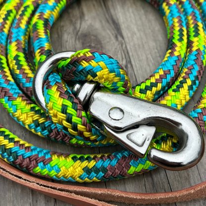 New ! Bally Tack Rope Lead with Clip- Sunflower
