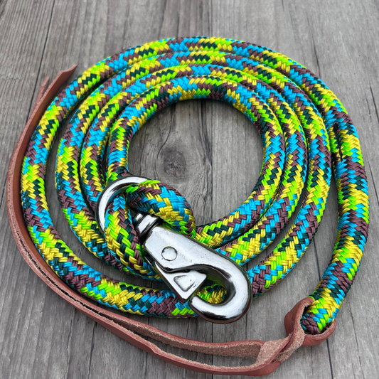 New ! Bally Tack Rope Lead with Clip- Sunflower