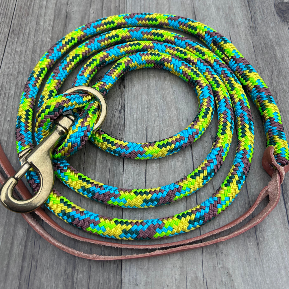 New ! Bally Tack Rope Lead with Clip- Sunflower