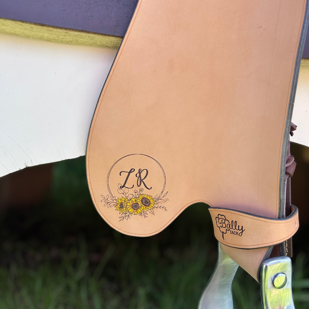 Bally Tack Leather Fender Saddle - Nora