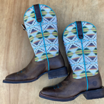 Sale ! Ariat Womens Pendleton Circuit Savanna Boots- Falcon Cove