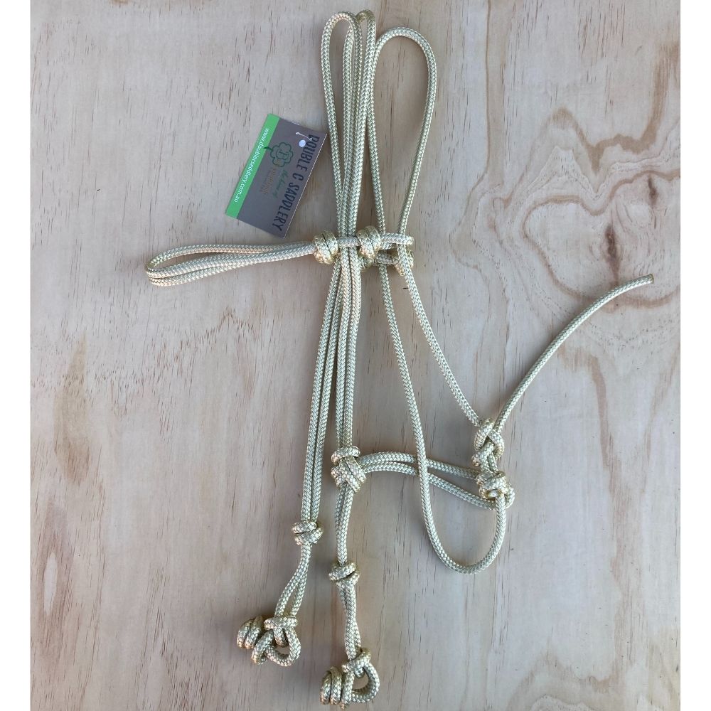 Cream_rope_bridle