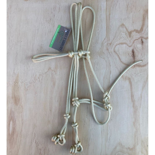 Cream_rope_bridle