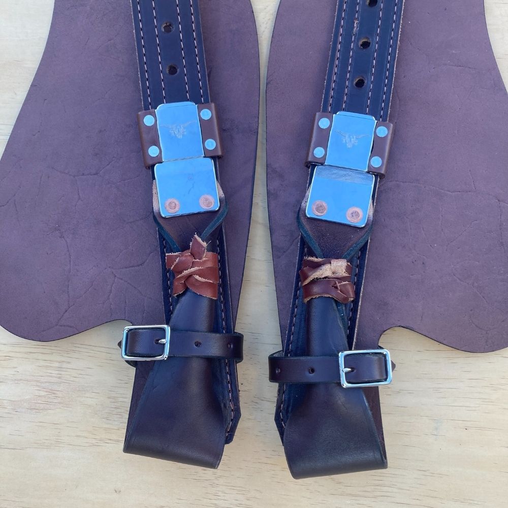 Bally Tack Leather Pre-turned Fenders