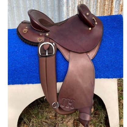 Bally Tack Leather Fender Saddle- Quinn