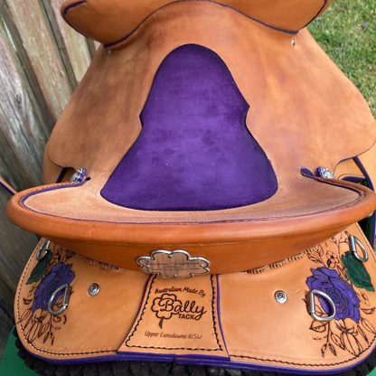 Bally Tack Leather Fender Saddle - Nora